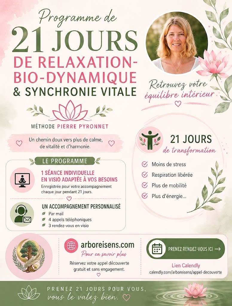 Programme 21 jours Relaxation-Bio-Dynamique